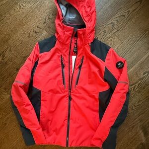 Obermeyer Men's Red and Black Performance Jacket